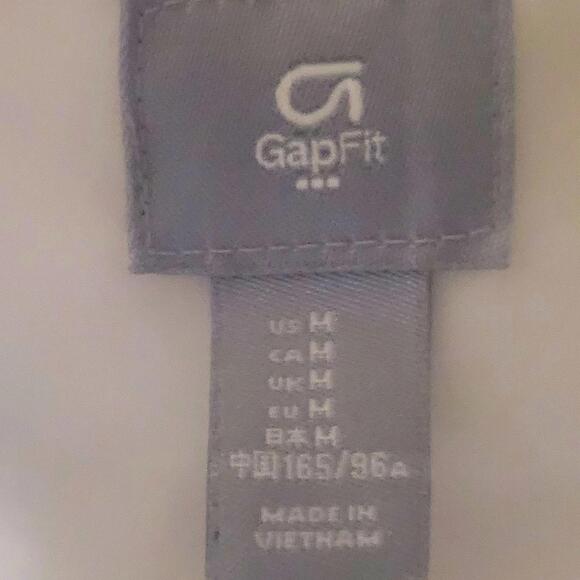 Gap Fit Hooded Women's White Jacket Performance Walking Running - Size M - Picture 9 of 9